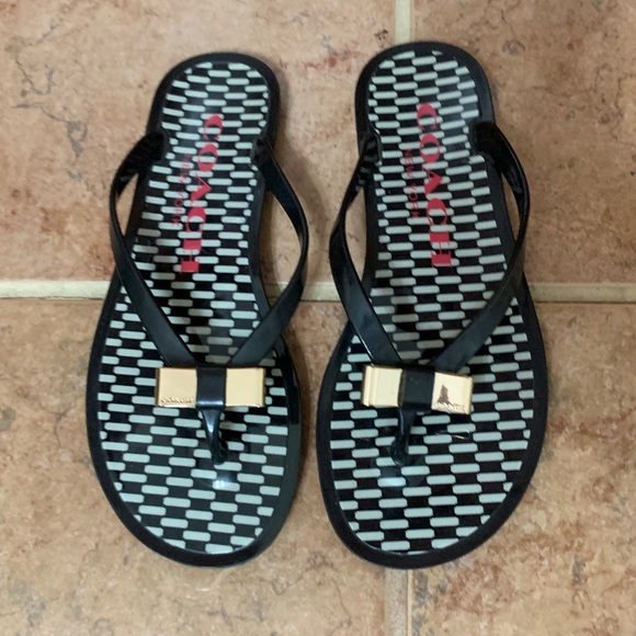 COACH Jelly Flipflops - Picture 2 of 5
